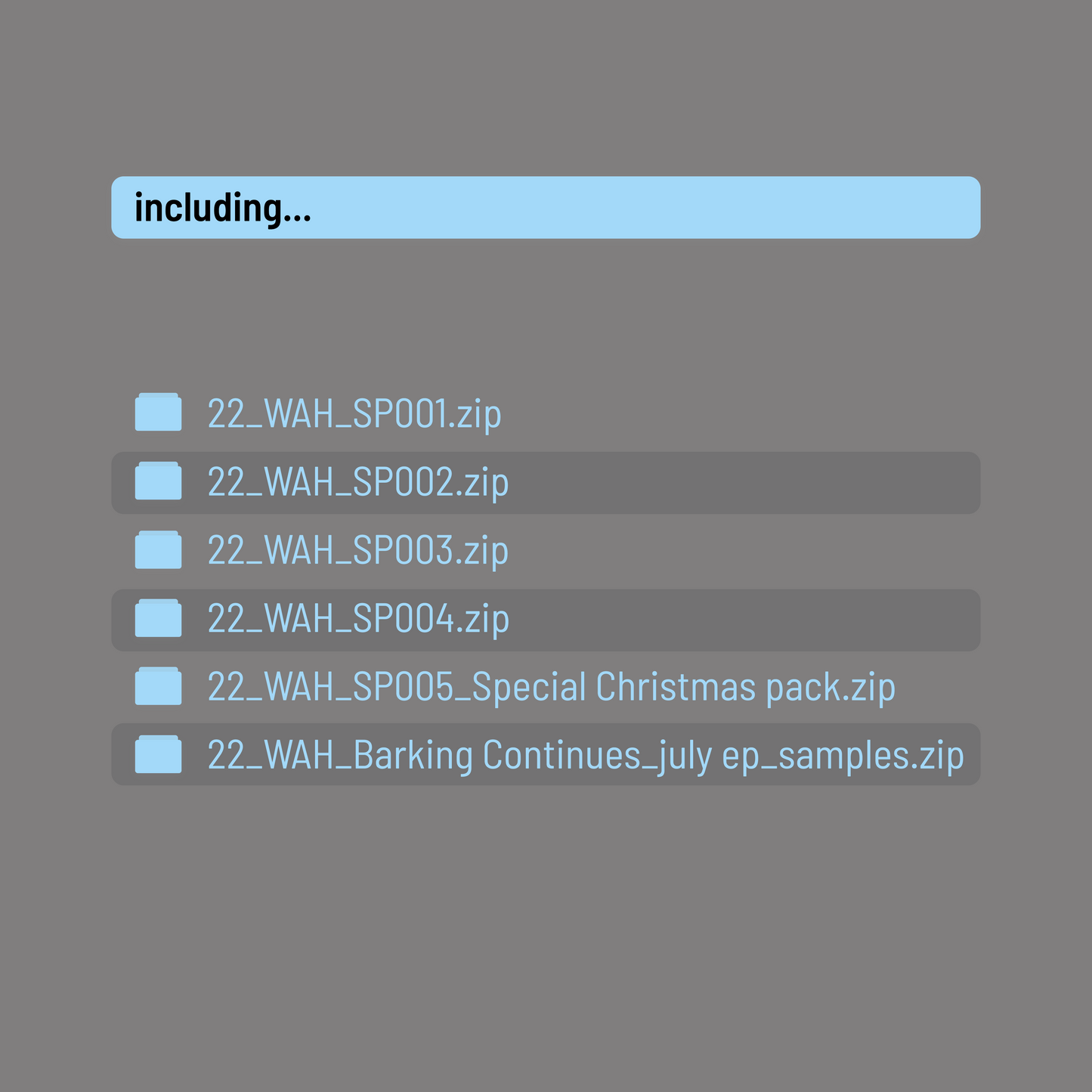 E01_WAH / Sample MegaPack // 22